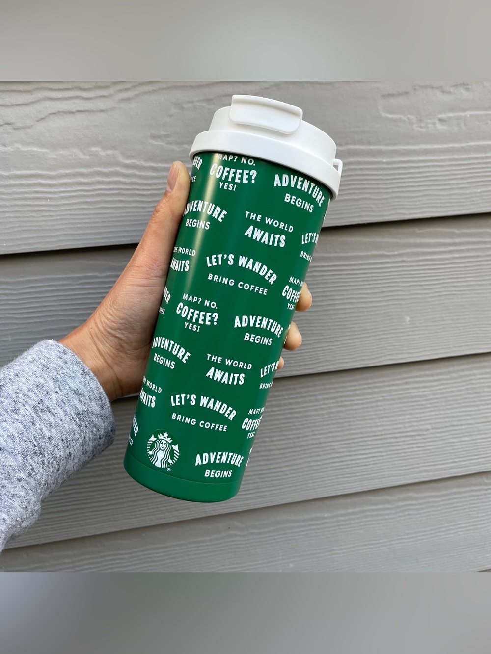 Starbucks Road Trip Collection 2026 Dual Lid Sip&Straw Stainless Tumbler 20 OZ